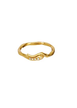 Hera ring Gold Maanesten